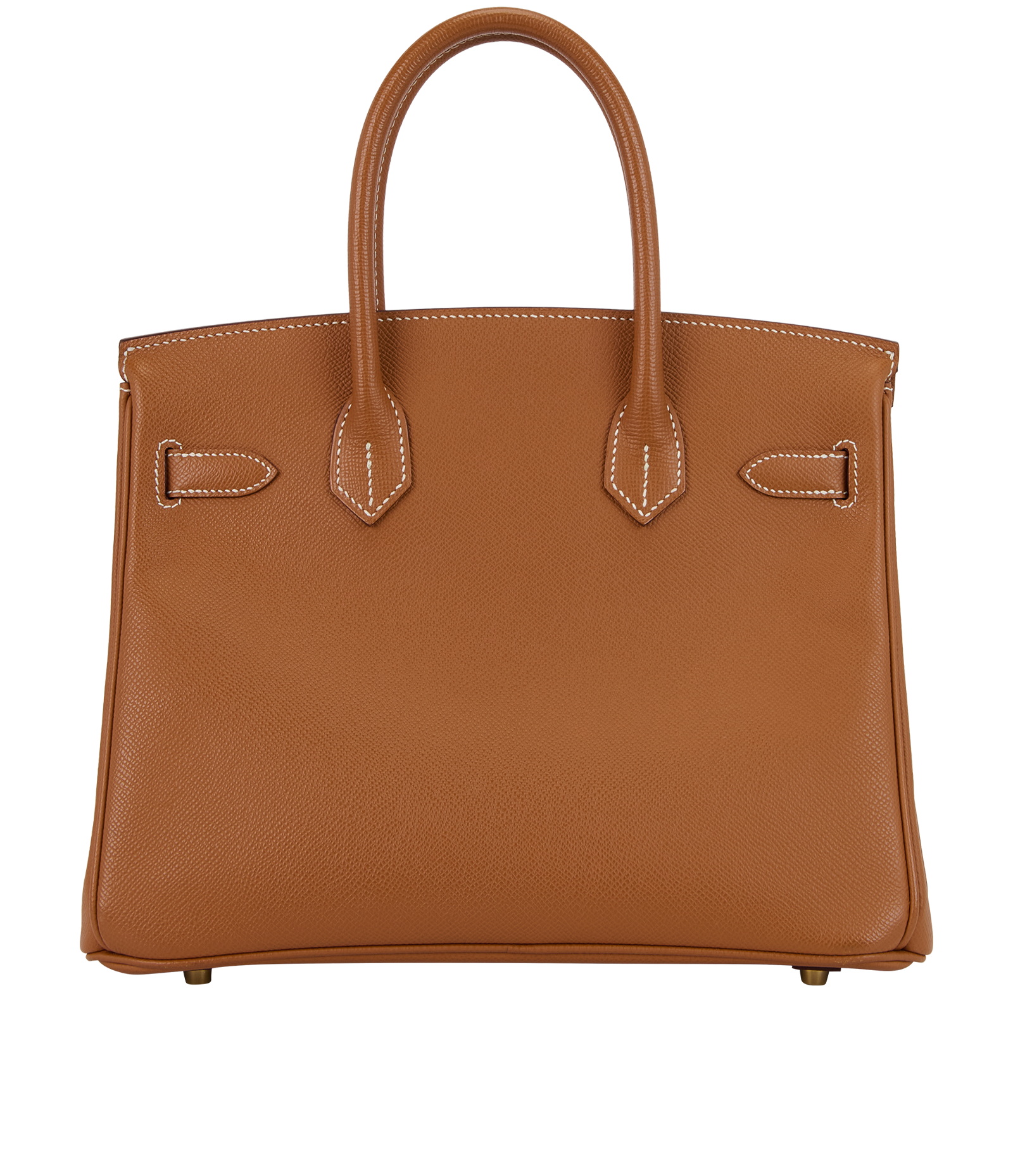Birkin 30 In Epsom Gold, &pound;13,000, Handbags, Brown, Leather, Back view